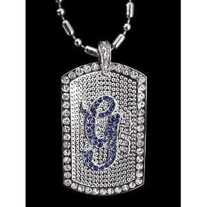  Iced G Unit Dog Tag Necklace 