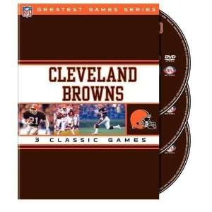  NFL Greatest Games Series: Cleveland Browns DVD: Sports 
