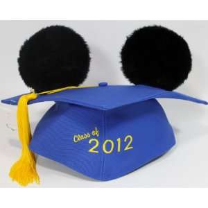 Disney Mickey Ears Class Of 2012 Mortarboard Graduation Cap   Disney 