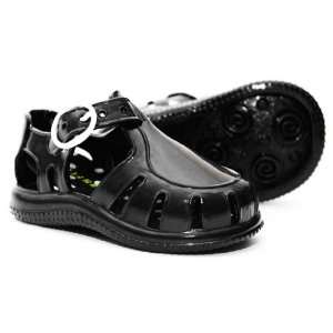   Baby BLACK JELLY SANDALS SHOES 6 12 Mos. Cute gift: Everything Else
