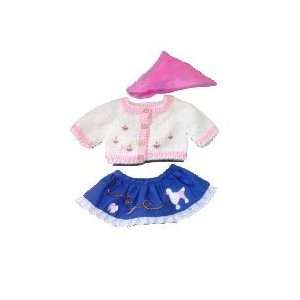  Toy Stuffed Animal 50s Girl Outfit: Toys & Games
