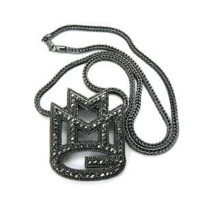   36 Inch Franco Chain Rick Ross Maybach Music Group Necklace Jewelry