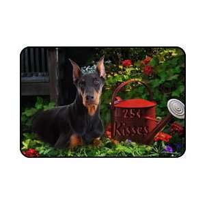  Doberman Pincher Dog 25 Cent Kisses Mousepad: Home 