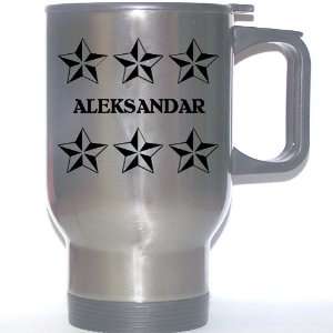  Personal Name Gift   ALEKSANDAR Stainless Steel Mug 