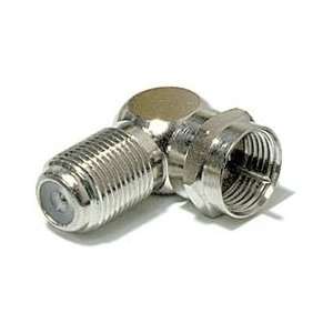  Steren Right Angle Male To Female F Adapter: Electronics