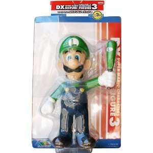  Super Mario Brothers: DX Sofubi 3 Luigi with Baseball Bat 