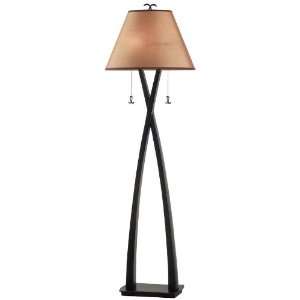  Wright Floor Lamp 60h Oil Rbd Bronze: Home Improvement