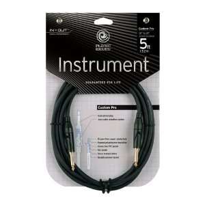  Planet Waves Custom Pro Series Instrument Cable, 5 feet 