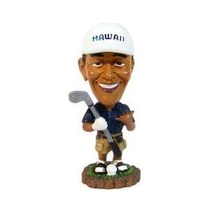 Bobble Head Doll Obama Golf 4 tall 0676 Barack Obama dashboard dolls 