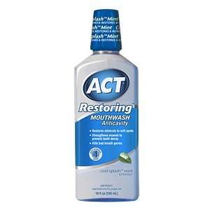  ACT Restoring Mouthwash Anticavity: Health & Personal Care