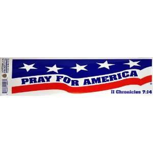  Pray for America Patriotic Bumper Sticker: Everything Else
