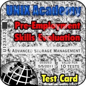 Linux & UNIX Advanced Storage Management Skills Pre Employment 