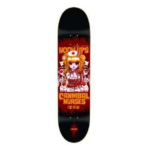  HOOK UPS Hookups Skateboard Deck CANNIBAL NURSE 8 Sports 
