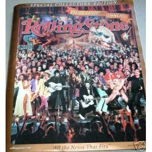  ROLLING STONE MAGAZINE 1000TH ISSUE COLOR LITHOGRAPH 