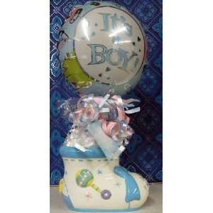  Burton and Burton 10331 Blue Its A Boy Bootie Gift 