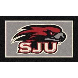    NCAA Team Spirit Rug   Saint Josephs Hawks