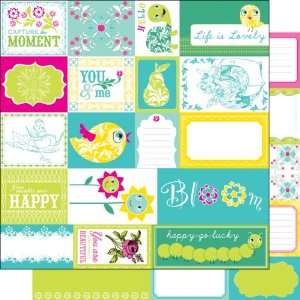  Delovely Double Sided Elements 12X12 Sheet : Arts 