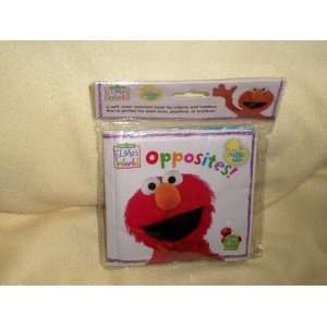  Sesame Street Opposites Bath Time Bubble Books Featuring 