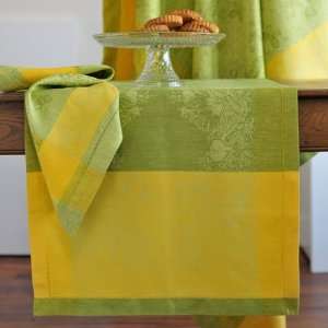    Linen Way St. Tropez Lime Tablecloth 67x67 in: Home & Kitchen
