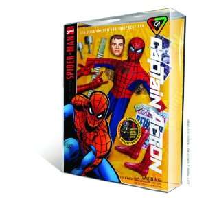  Round 2 Captain Action Deluxe Spider Man Costume Set: Toys 