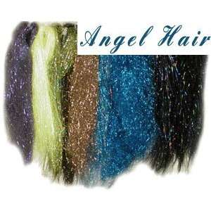  Fly Tying Material   Angel Hair   chartreuse ice: Sports 