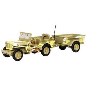  Schuco Willys Jeep Open Trailer: Toys & Games