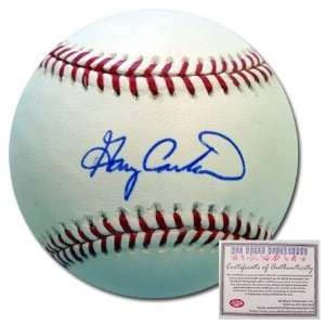  Gary Carter New York Mets Hand Signed Rawlings MLB 