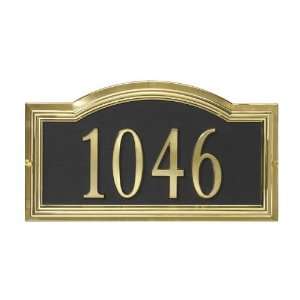  DeSign it Satin Brass Arch Plaque 11200