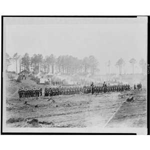  Guard mount in camp of 114th Pennsylvania Infy.  Brandy 