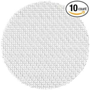 Woven Mesh Disc, White, 149 mic Opening Size, Square Openings 