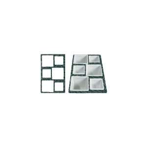  Single Tile System W/ 6 Square Openings, Jade   T0B3J