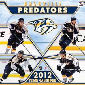 Nashville Predators 2012 Team Wall Calendar: Sports 