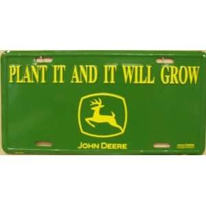  LP   1213 John Deere   Plant It and It Will Grow License 