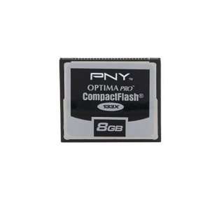    PNY 8GB Optima Pro Compact Flash CF 133X Memory Card: Electronics
