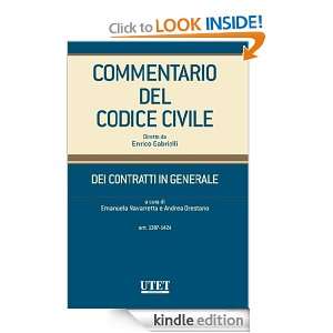 DEI CONTRATTI IN GENERALE (artt.1387 1424) volume 3 (Italian Edition 