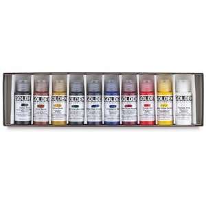  Golden Fluid Acrylics, 1 oz   Watermedia Set, 1 oz Office 