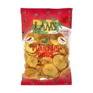 Lams Hot Plantain Chips (Case of 24   2.5 Oz bags):  