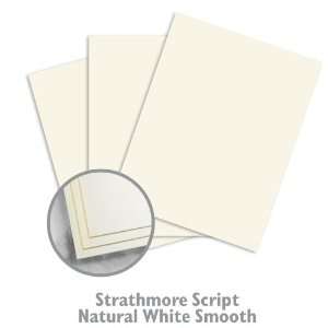   Strathmore Script Natural White Paper   1250/Carton: Office Products