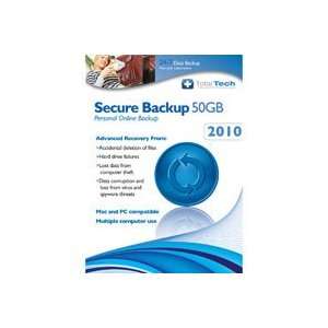  Total Tech OLB50PER 50GB Online Backup Storage Space 