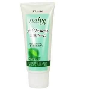  Kanebo Home Products Naive Make Up Removing Cleansing Foam 