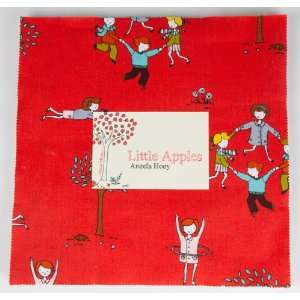  Aneela Hooey LITTLE APPLES Layer Cake 10 Fabric Quilting 