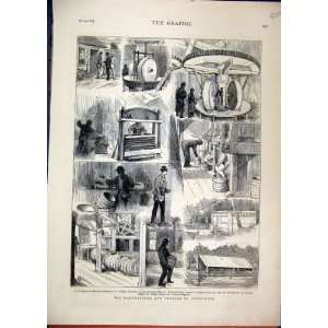  1874 Manufacture Storage Gunpowder Hydraulic Press: Home 