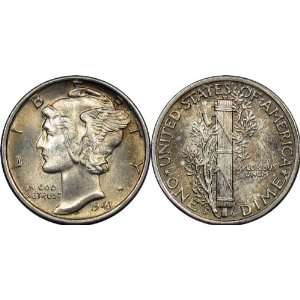  1943 S U.S. Mercury Silver Dime 