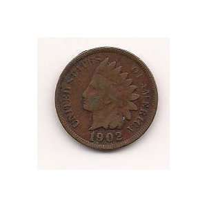  1902 Indian Head Penny (Coin) 