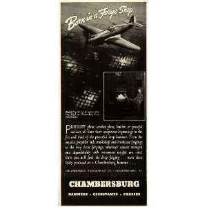 com 1941 Ad Chambersburg Engineering WWII Combat Bomber Airplane War 