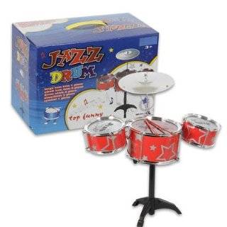 Kids Authority Jazz Drum set   Kids Toy Drum set   Red