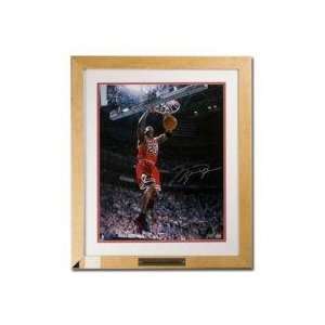  Michael Jordan Autographed 1998 NBA Finals Slam Dunk 16x20 