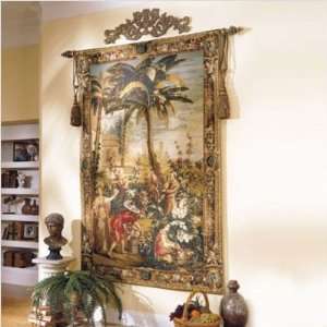  Bundle 97 Asian Palm & Gatherers Tapestry (4 Pieces)