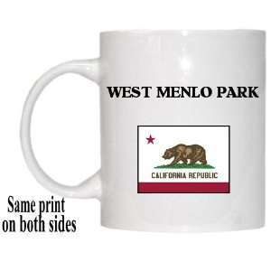  US State Flag   WEST MENLO PARK, California (CA) Mug 