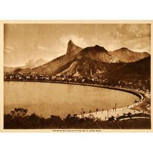  1917 Photogravure Avenida Beira Mar Rio de Janeiro Brazil 